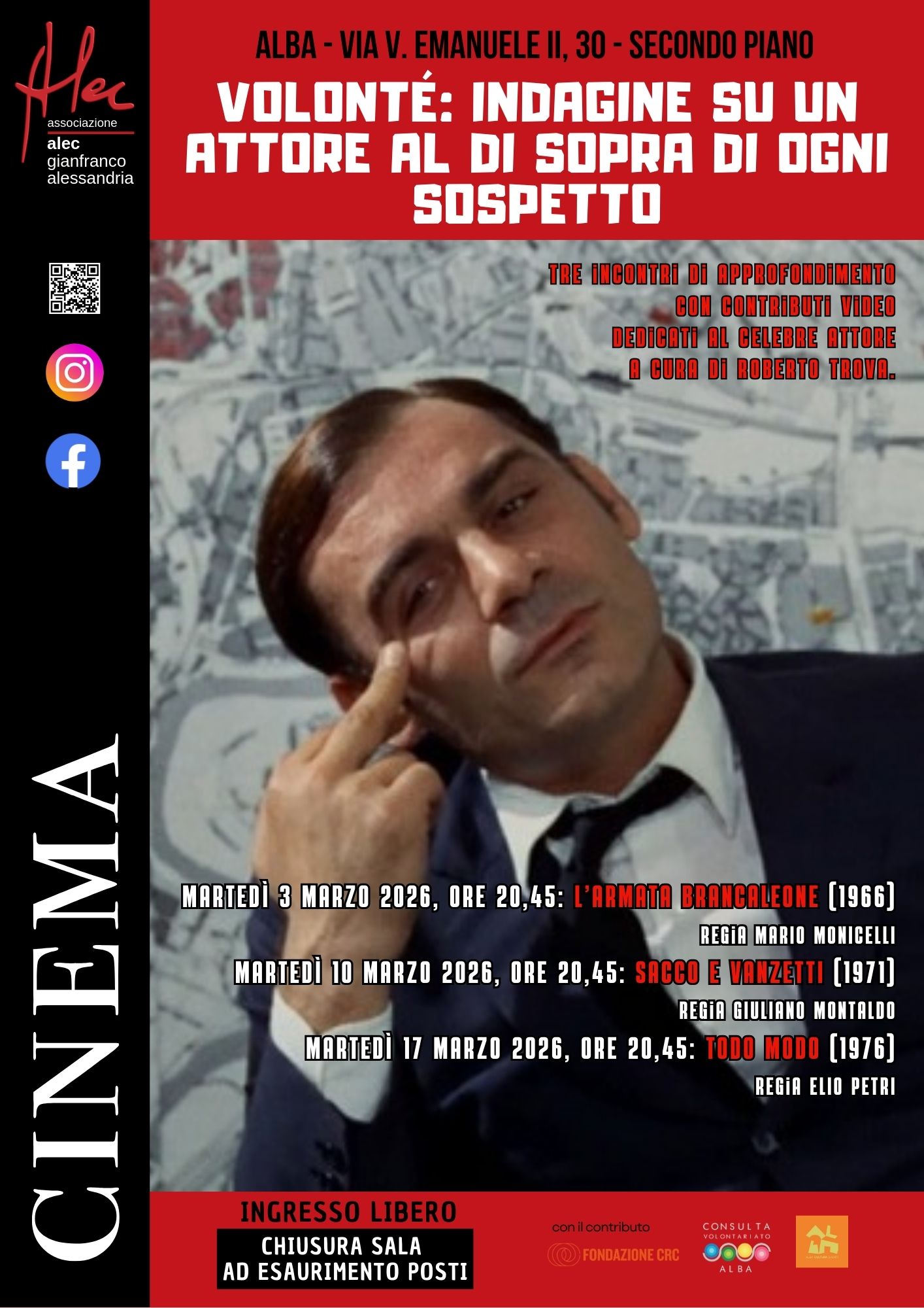 Volontè: indagine su un attore al di sopra di ogni sospetto