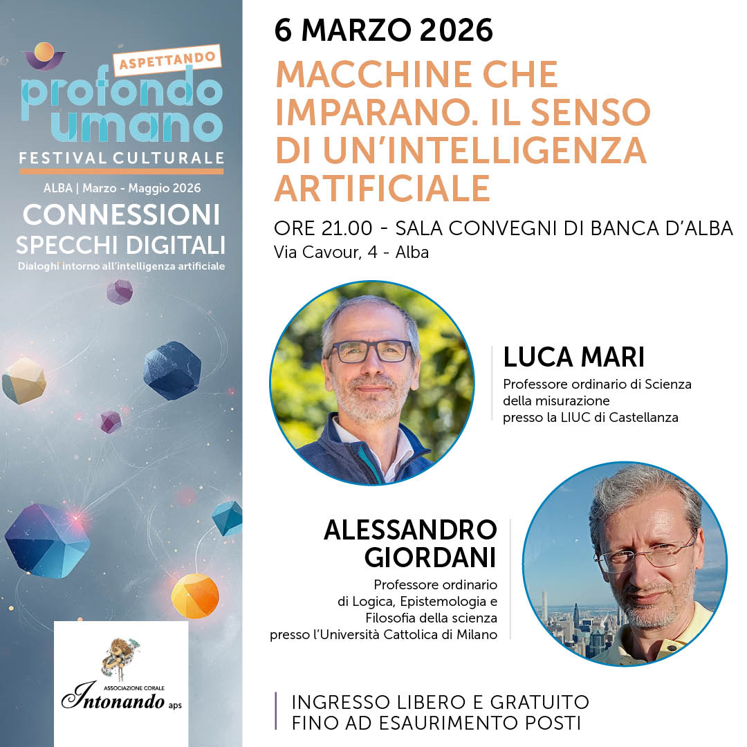 Connessioni – Specchi digitali. Dialoghi intorno all’intelligenza artificiale