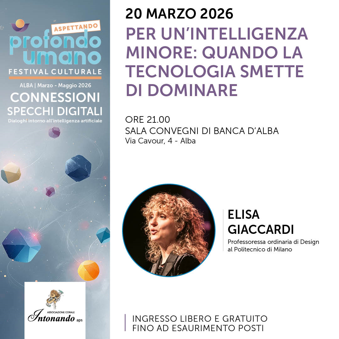 Connessioni – Specchi digitali. Dialoghi intorno all’intelligenza artificiale