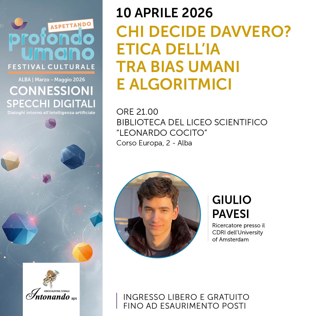 Connessioni – Specchi digitali. Dialoghi intorno all’intelligenza artificiale