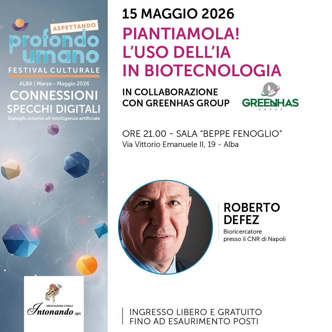 Connessioni – Specchi digitali. Dialoghi intorno all’intelligenza artificiale