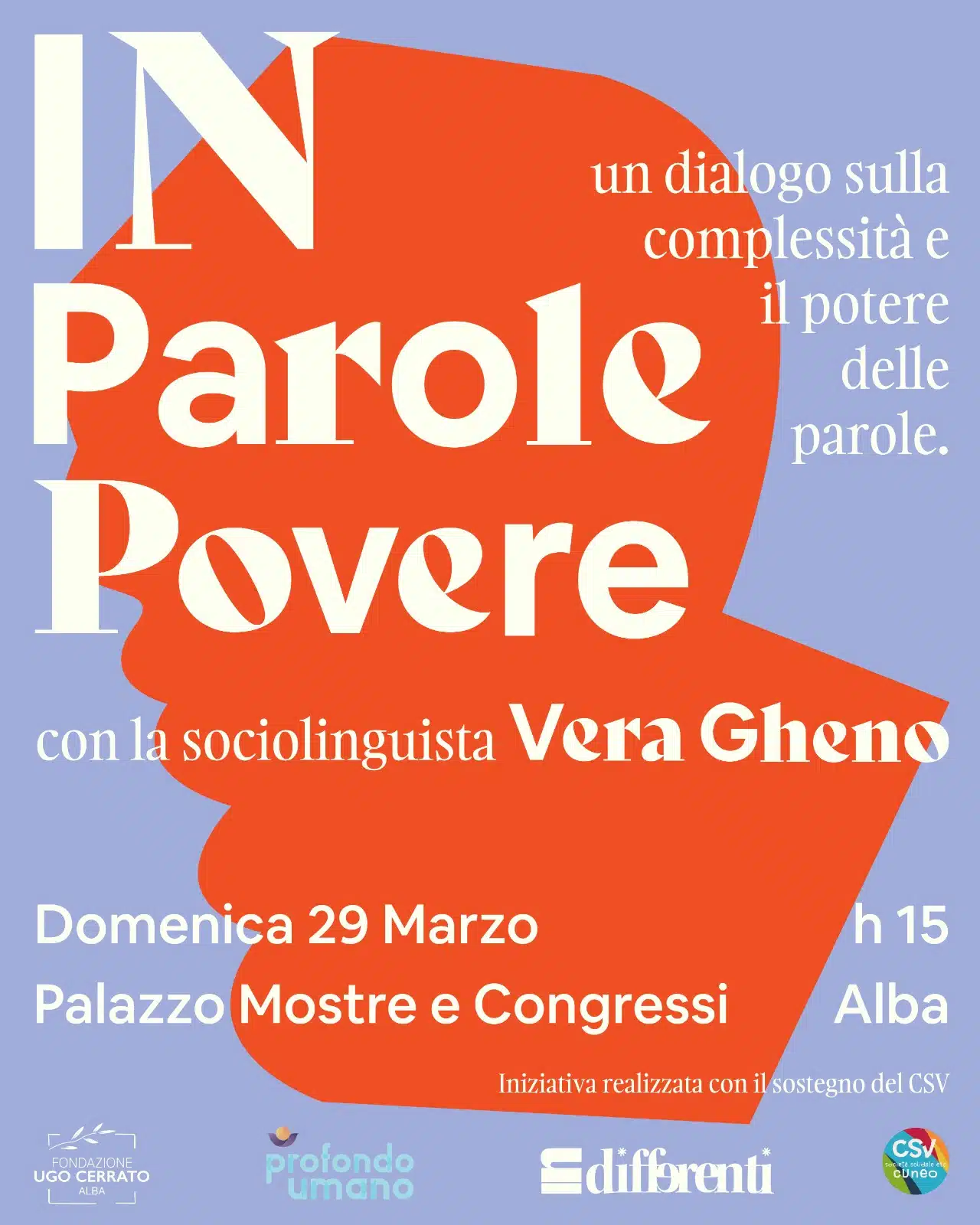 IN PAROLE POVERE - un dialogo sulla complessità  e il potere delle parole con la sociolinguista  Vera Gheno
