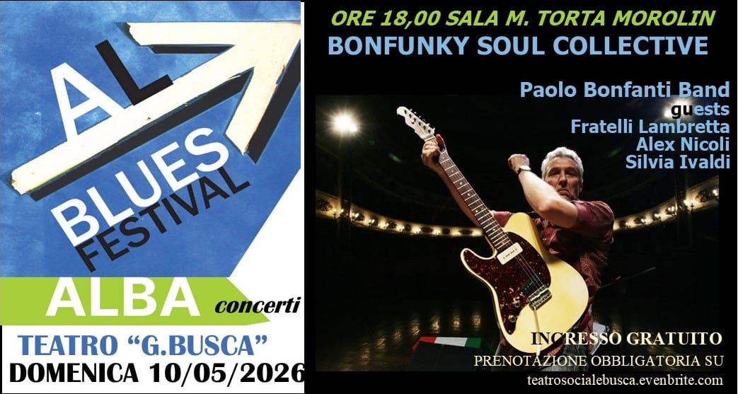 BONFUNKY SOUL COLLECTIVE - Paolo Bonfanti Band invités Fratelli Lambretta + Alex Nicoli + Simona Ivaldi - PREMIERE