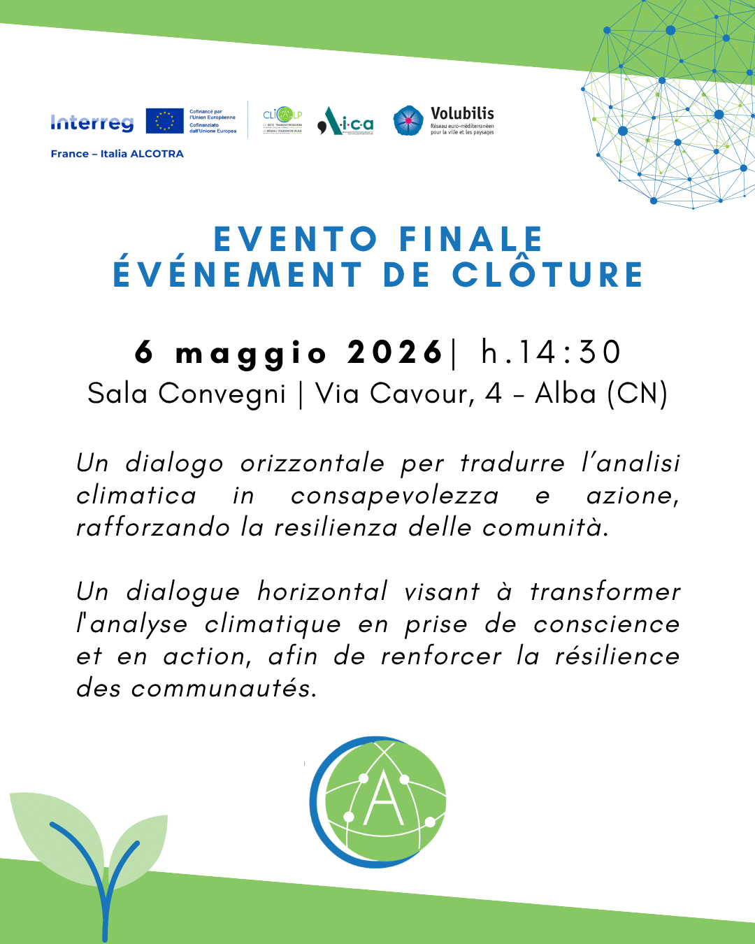 CliCAlp - risultati del progetto e prospettive future