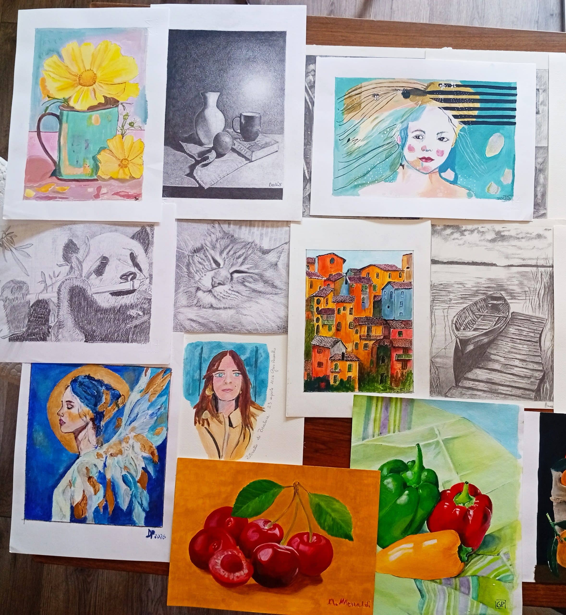The soul of sign and color: figurative paths