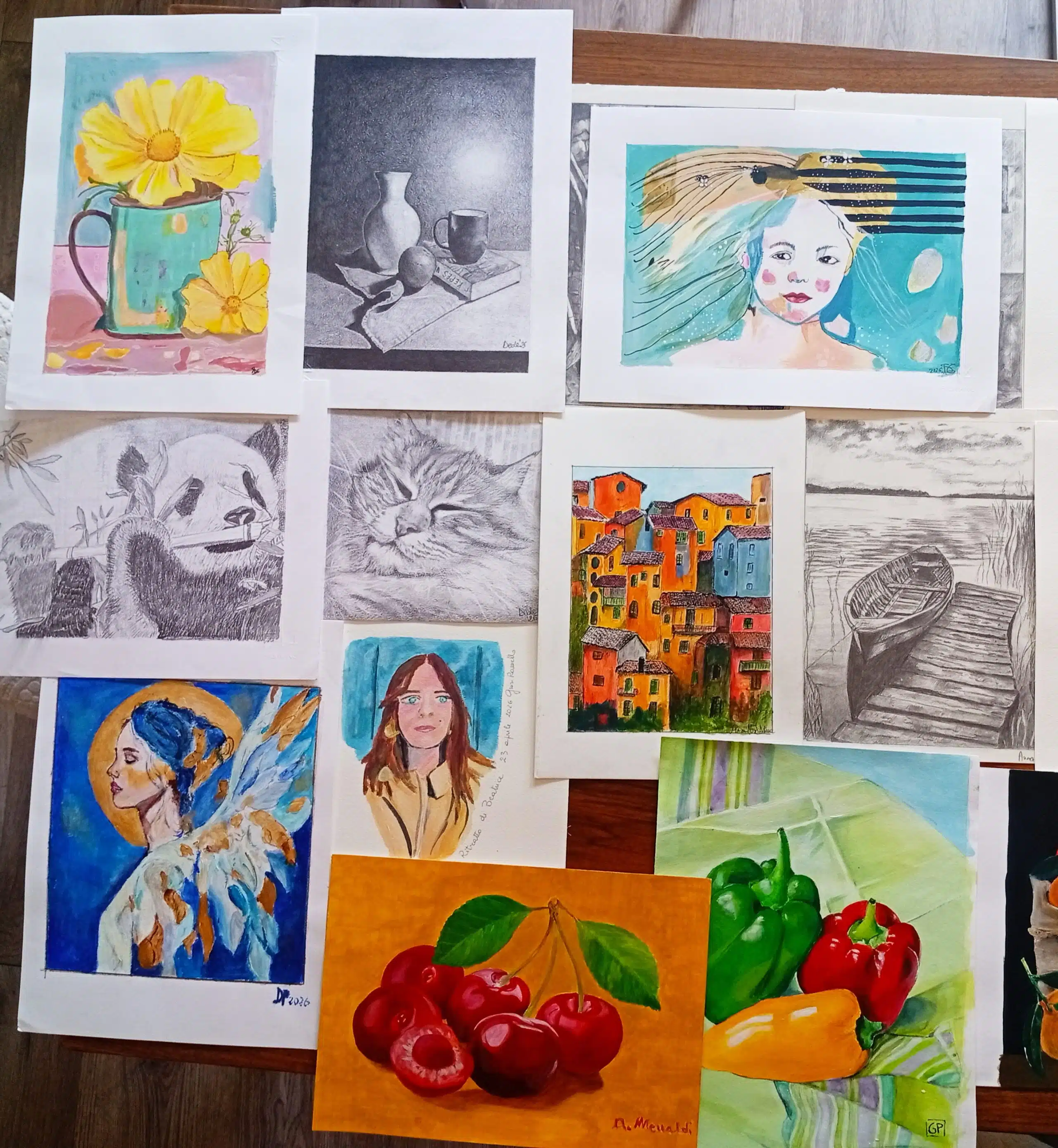 L’anima del segno e del colore: percorsi figurativi