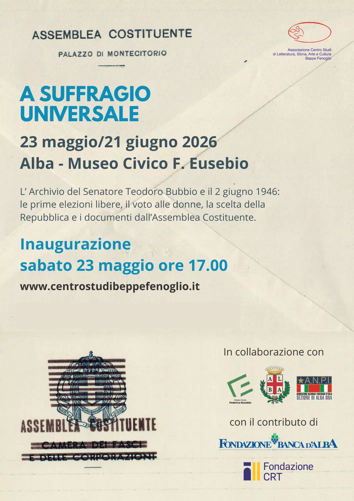 A suffragio universale