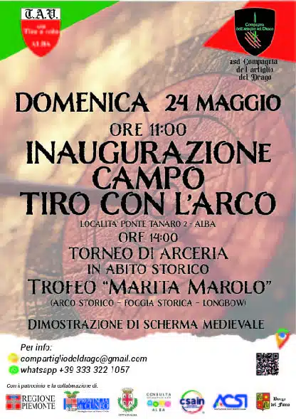 INAUGURAZIONE CAMPO DI TIRO CON L'ARCO