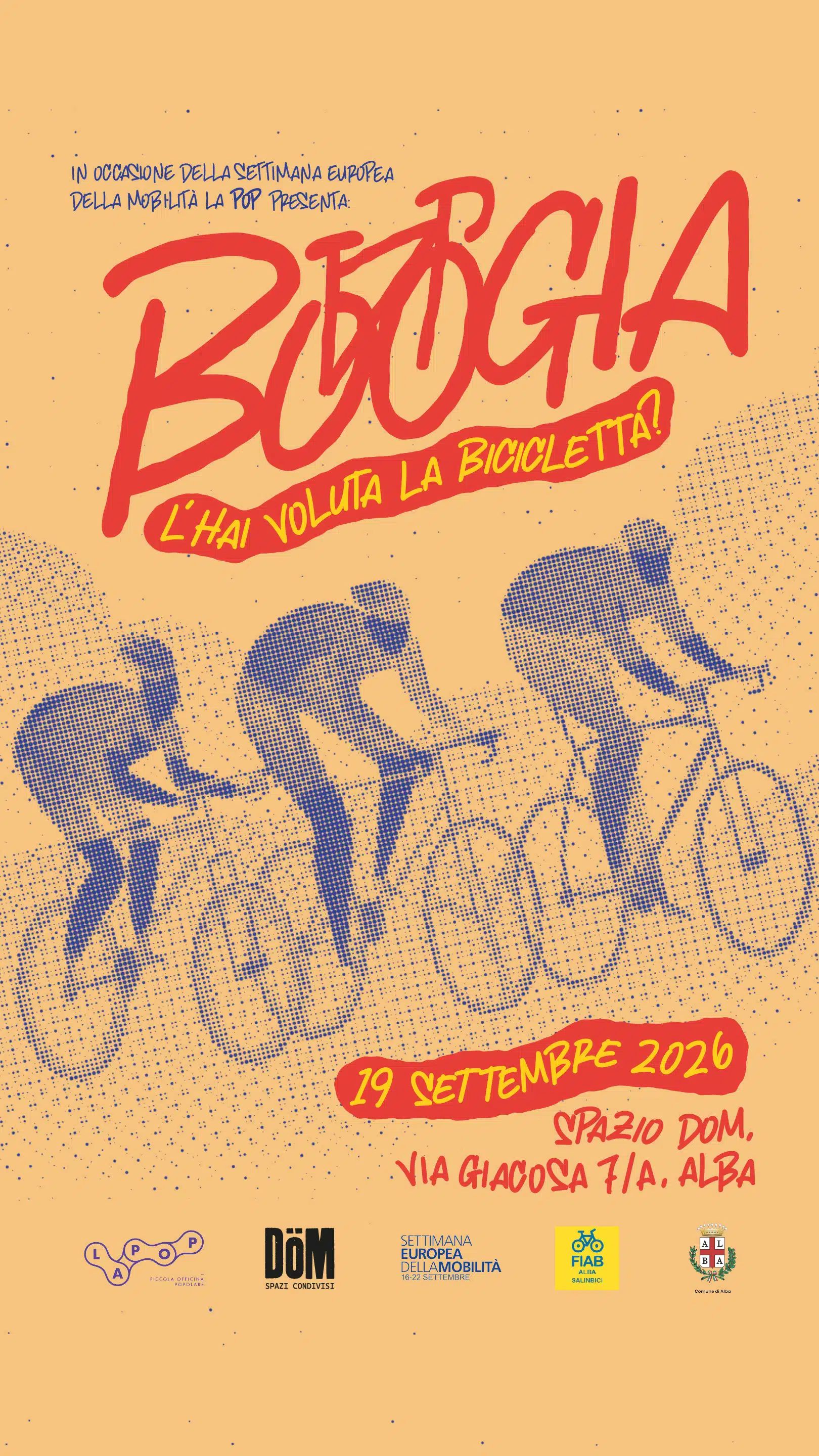Boogia! Hai voluto la bicicletta?