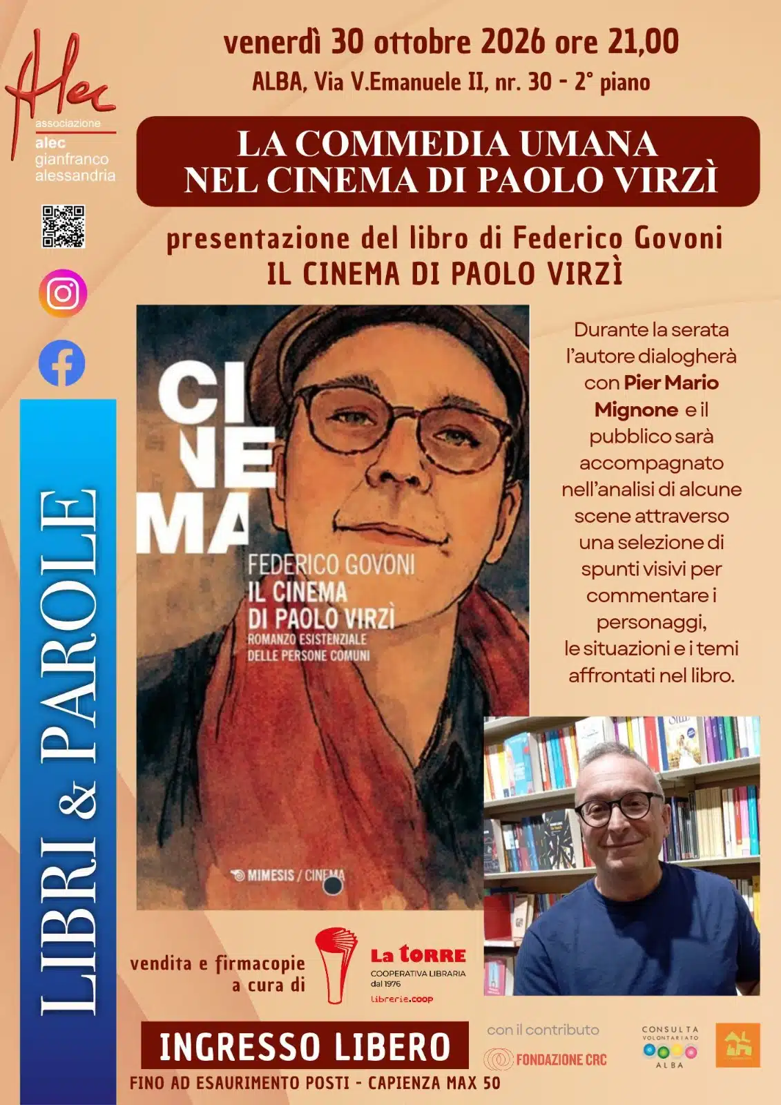 "LA COMMEDIA UMANA NEL CINEMA DI PAOLO VIRZI'"