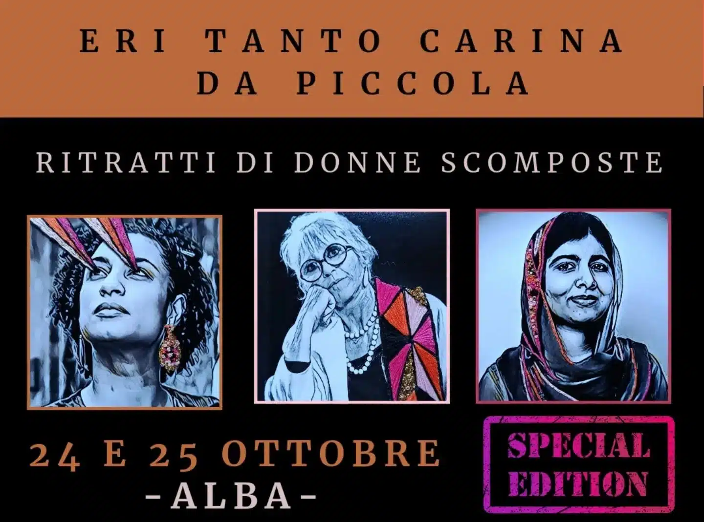 ERI TANTO CARINA DA PICCOLA – Ritratti di donne scomposte